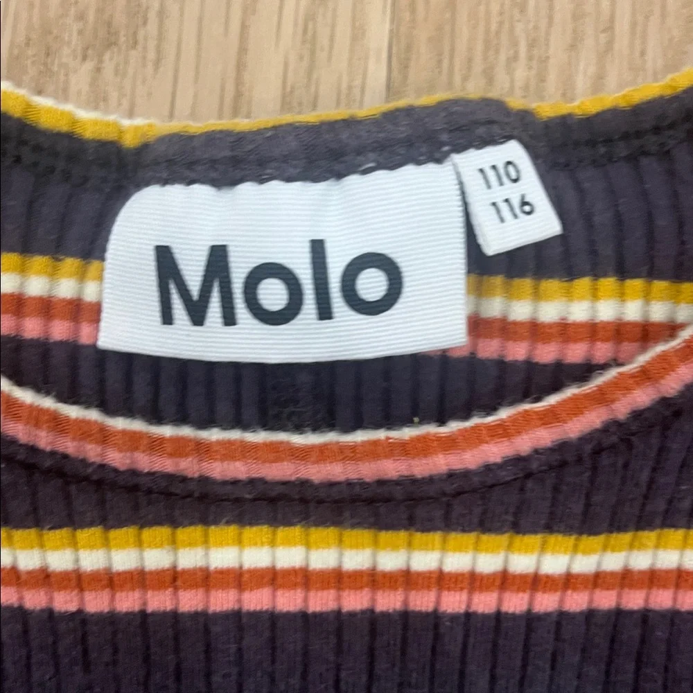 Molo Multicolor Striped Ribbed Top - Picture 2 of 2